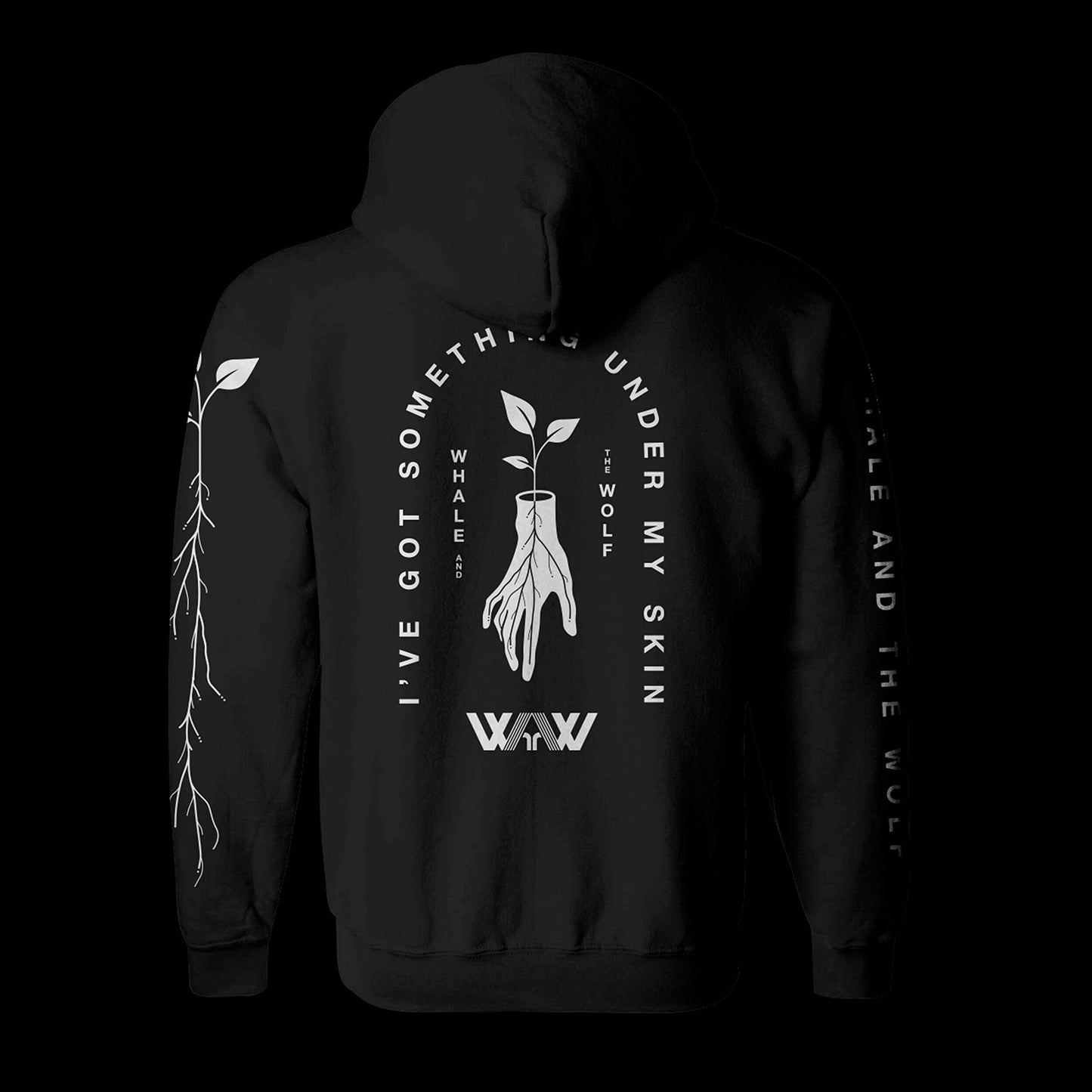 Veins Zip Hoodie